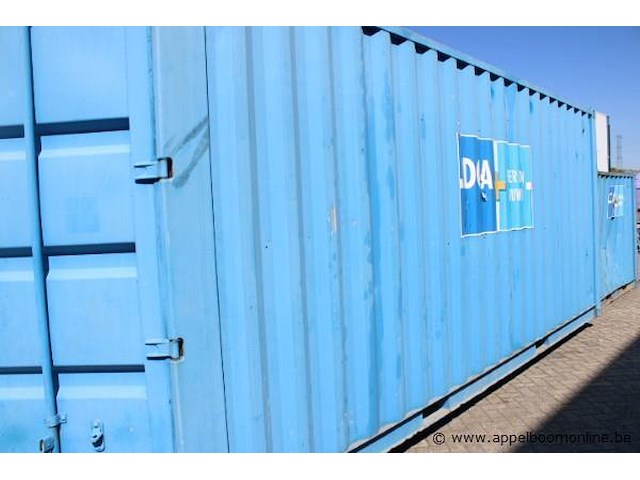 Materiaal container afm plm 6x2.5m, vv hijshaak - afbeelding 4 van  5