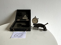 Materiaal: oude diktemeter 1 oude diktemeter in originele doos - afbeelding 2 van  2