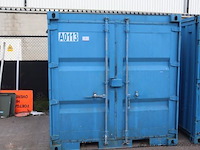 Materiaalcontainer, met rekken en laden