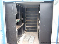 Materiaalcontainer, met rekken en laden - afbeelding 3 van  4