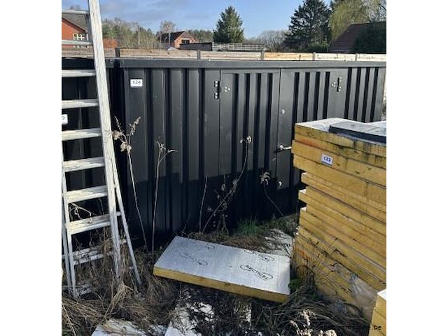 Materiaalcontainer plm 4m lang - afbeelding 1 van  3