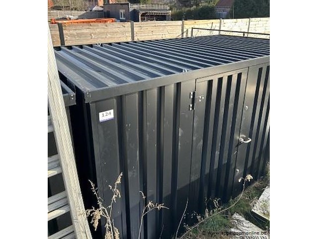 Materiaalcontainer plm 4m lang - afbeelding 2 van  3