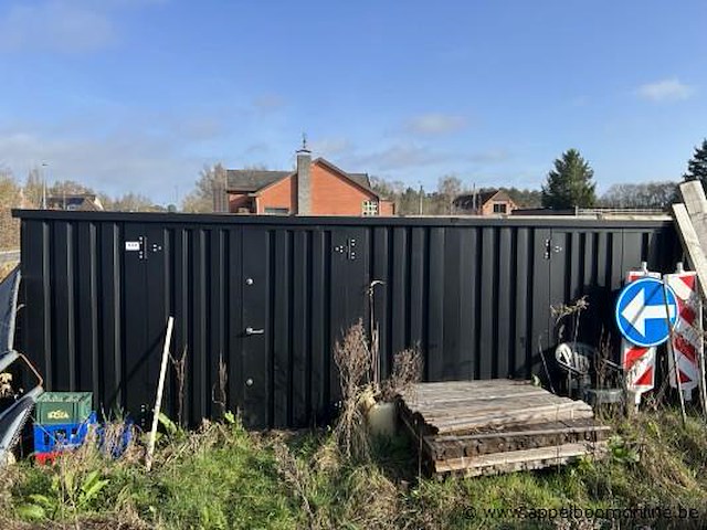 Materiaalcontainer plm 8m lang - afbeelding 1 van  3