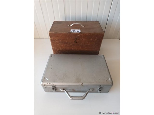 Materiaalkoffers. 2 stuks - afbeelding 1 van  5