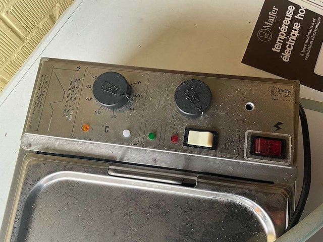 Matfer h00 chocolade tempereermachine - afbeelding 6 van  11