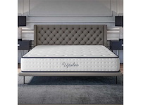 Matras 140x190 memory + blauw latex, 24 cm dik + hr foam