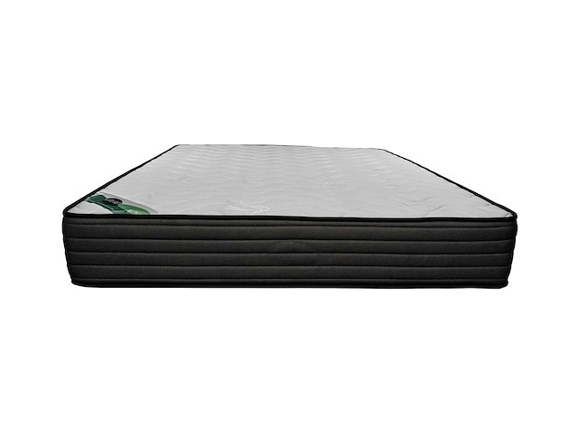 Matras 180 x 200 cm schuim- en bamboe-tikkende matras 25 cm dik - afbeelding 5 van  9