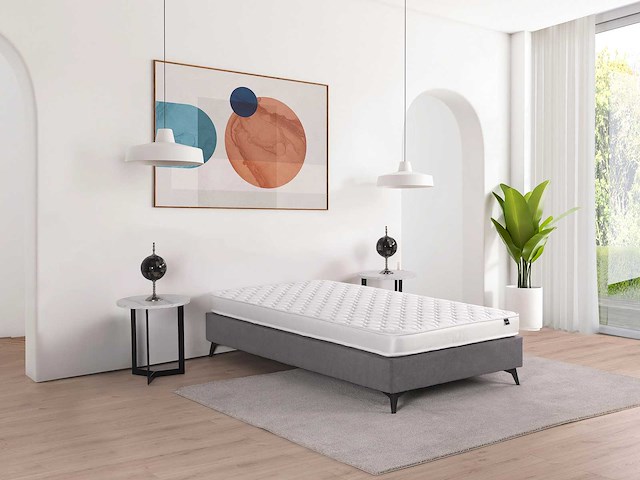Matras 90 x 190 cm, schuimdikte 15 cm - afbeelding 1 van  6