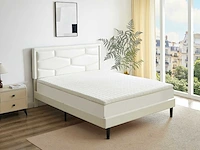 Matrastopper 140 x 190 cm, luxe traagschuim dikte 5cm