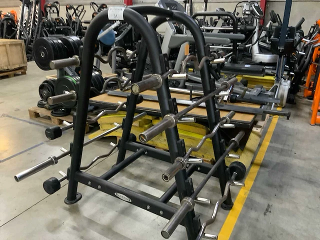 Matrix 50mm stangen met rek krachtstation - afbeelding 2 van  6