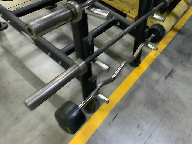 Matrix 50mm stangen met rek krachtstation - afbeelding 3 van  6