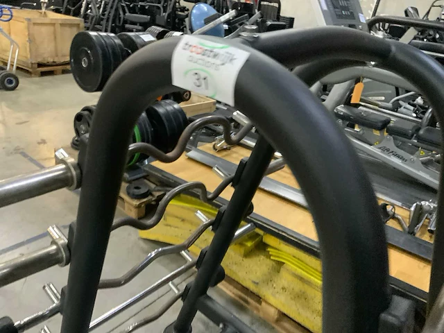 Matrix 50mm stangen met rek krachtstation - afbeelding 5 van  6