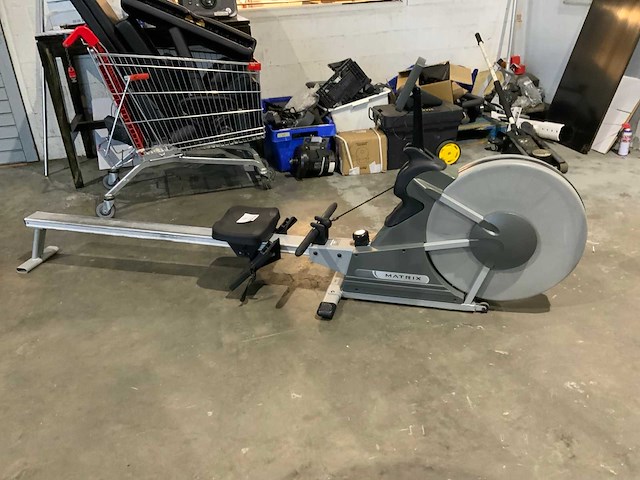 Matrix air rower roeitrainer - afbeelding 1 van  5