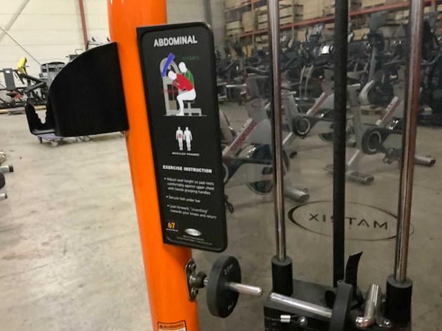 Matrix aura g3 abdominal krachtstation - afbeelding 4 van  5