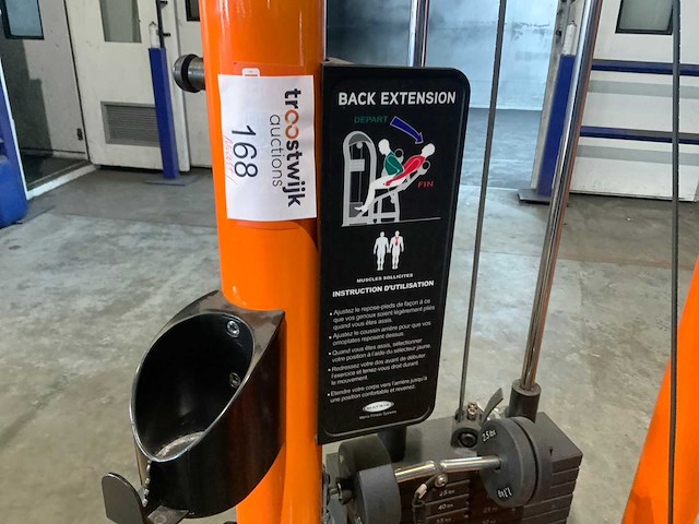 Matrix aura g3 back extension krachtstation - afbeelding 3 van  5