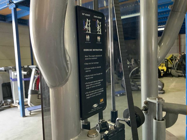 Matrix aura g3 easy chin dip assist krachtstation - afbeelding 2 van  4