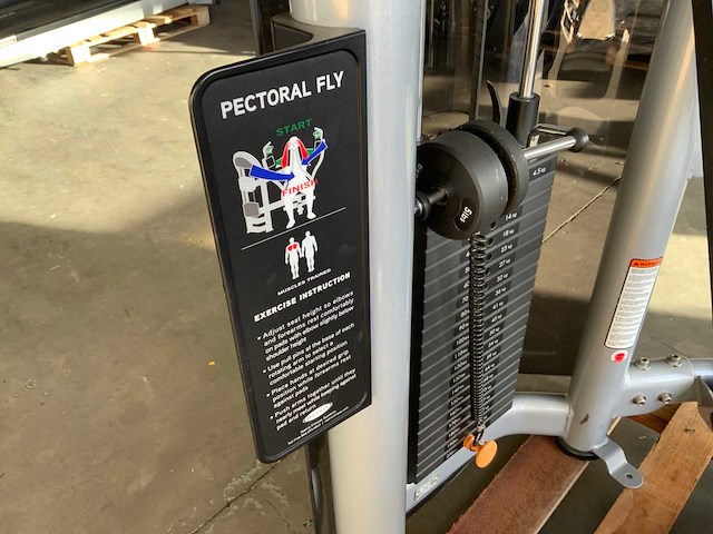 Matrix aura g3 pectoral fly krachtstation - afbeelding 3 van  6