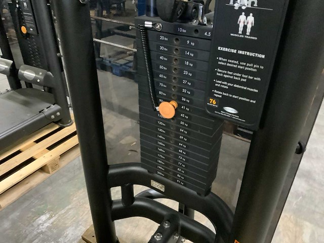 Matrix aura g3 rotary torso krachtstation - afbeelding 3 van  5