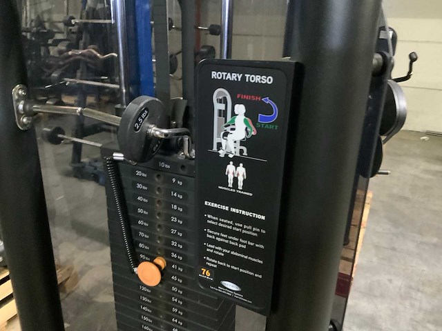 Matrix aura g3 rotary torso krachtstation - afbeelding 4 van  5