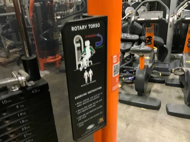 Matrix aura g3 rotarytorso krachtstation - afbeelding 3 van  5