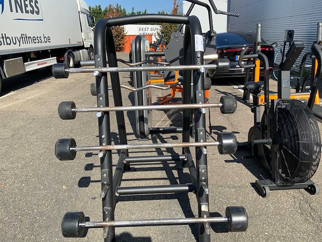 Matrix barbell met rek 6x stang krachtstation - afbeelding 1 van  2