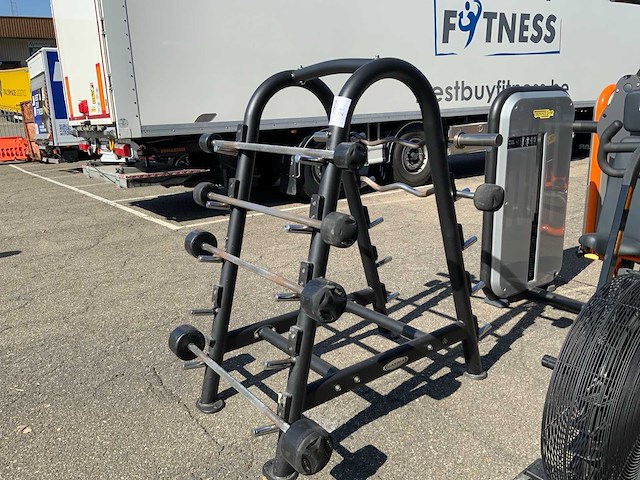 Matrix barbell met rek 6x stang krachtstation - afbeelding 1 van  3
