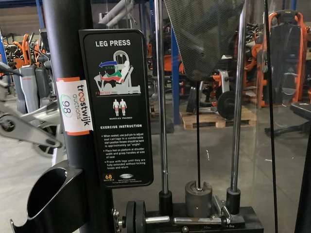 Matrix g3 legpress krachtstation - afbeelding 2 van  5
