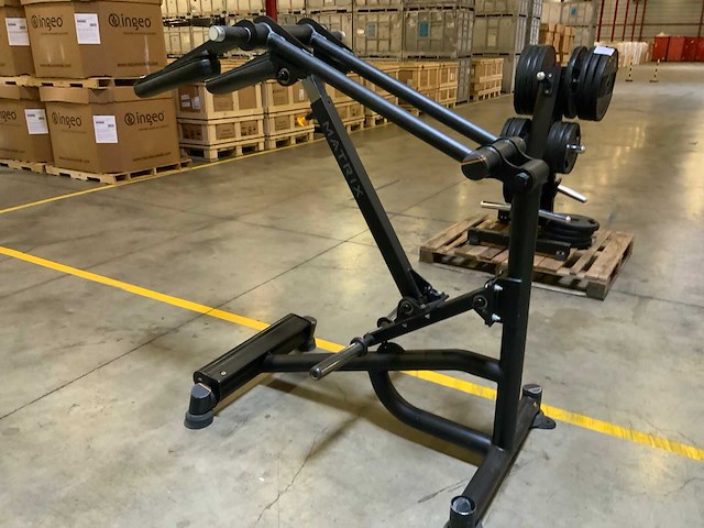 Matrix squat lunge machine plate loaded krachtstation - afbeelding 4 van  4