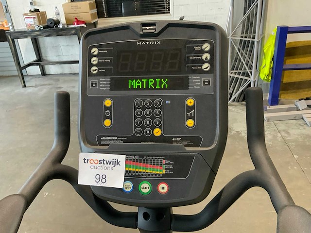 Matrix u3x uprightbike home trainer - afbeelding 2 van  5