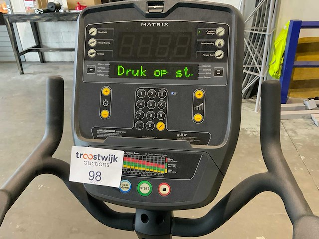 Matrix u3x uprightbike home trainer - afbeelding 3 van  5