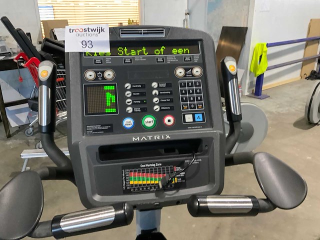 Matrix u5x uprightbike home trainer - afbeelding 3 van  4