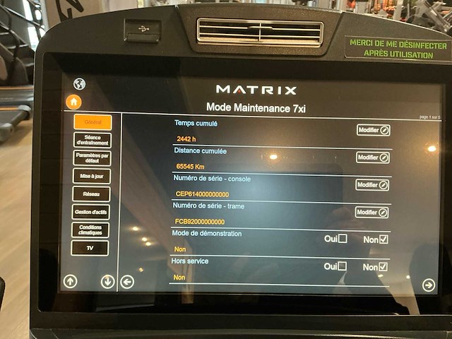 Matrix vélo d’appartement droit 7xi stoelfiets - afbeelding 3 van  15