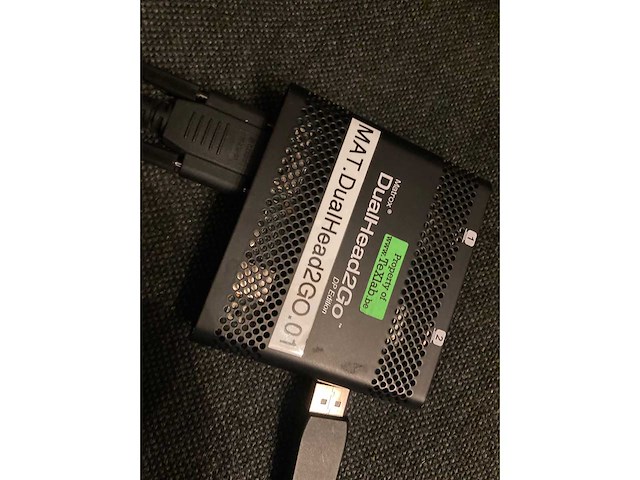 Matrox - dualhead2go - external graphic card - afbeelding 2 van  3