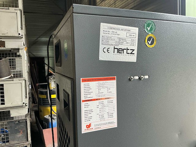 Mattei erc507l re se met hertz hrd 40 luchtdroger luchtcompressor - afbeelding 2 van  12
