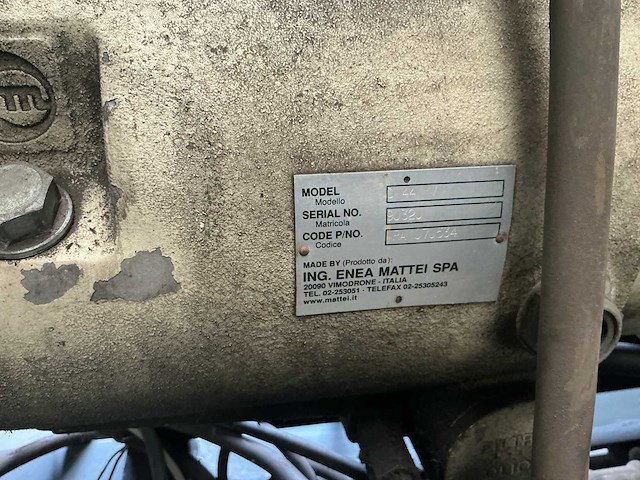 Mattei ercse 507 l3 met hertz hrd 40 luchtdroger luchtcompressor - afbeelding 3 van  16