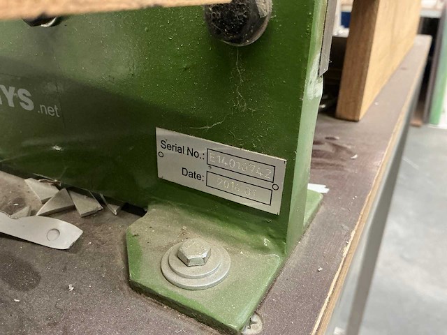 Matthys manuele buigmachine (2x) - afbeelding 4 van  6