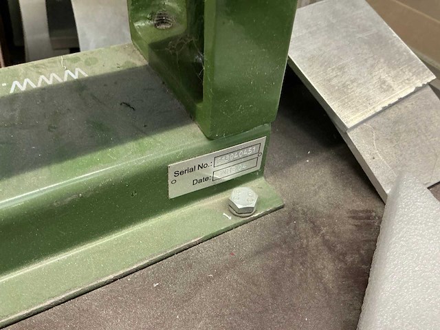 Matthys manuele buigmachine (2x) - afbeelding 6 van  6