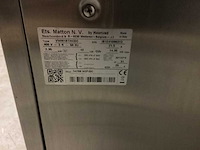 Matton vw m1 incl. warmterecuperatiesysteem korvenvaatwasmachine - afbeelding 5 van  6