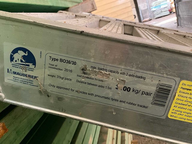 Mauderer oprijrampen/platen (2x) - afbeelding 6 van  6