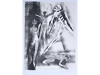 Maurice nevens - nachtschimmen - zeefdruk - afbeelding 1 van  8