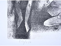 Maurice nevens - nachtschimmen - zeefdruk - afbeelding 4 van  8