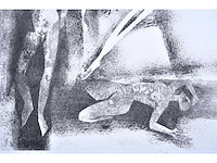 Maurice nevens - nachtschimmen - zeefdruk - afbeelding 5 van  8