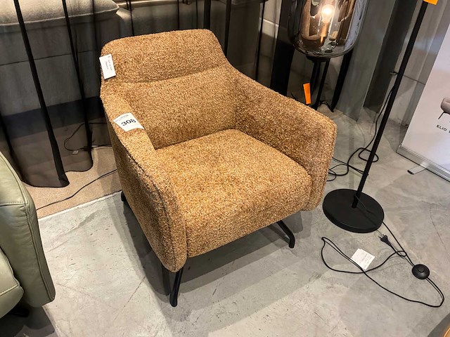 Mauro gyaros cognac relax zetel - afbeelding 1 van  2