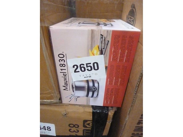 Mauviel fondue-set roestvrij staal 8 personen 1200w - afbeelding 4 van  4