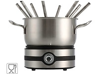 Mauviel fondue-set roestvrijstalen 8 personen 1200w (x2) - afbeelding 2 van  4