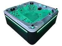 Mawialux 5-persoons buitenspa met balboa en wifi (bomvol opties en 83 massage jets) - grijze kuipkleur - afbeelding 103 van  131