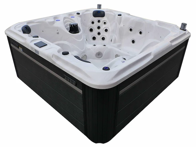 Mawialux 5-persoons buitenspa met balboa en wifi (bomvol opties en 83 massage jets) - witte kuip - afbeelding 75 van  129
