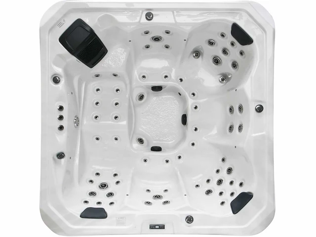 Mawialux 6-persoons buitenspa met bluetooth - witte binnenkuip - afbeelding 1 van  7