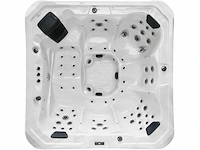 Mawialux 6-persoons buitenspa met bluetooth - witte binnenkuip