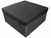 Mawialux 6-persoons plug and play buitenspa (1x 220v stekker) - zwarte binnenkuip - afbeelding 8 van  9